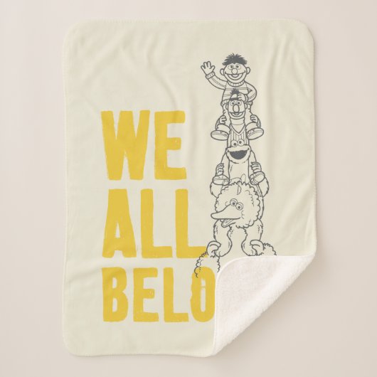 Wij allen Belong Sherpa Deken (Voorkant)