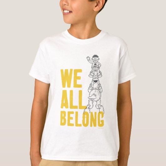 Wij allen Belong T-shirt (Voorkant)