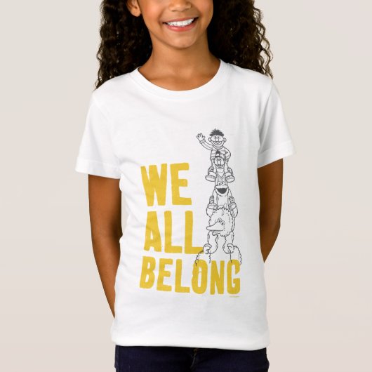 Wij allen Belong T-shirt (Voorkant)