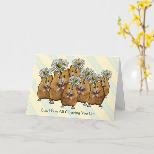 Wij allen juichen u toe, Kanker van de Strijd, Kaart (Gele Bloem)