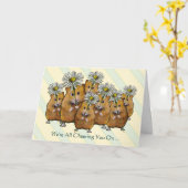 Wij allen juichen u toe, Kanker van de Strijd, Kaart (Gele Bloem)