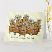 Wij allen juichen u toe, Kanker van de Strijd, Kaart (Gele Bloem)