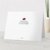 Wij allen juichen u toe, Kanker van de Strijd, Kaart (Achterkant)