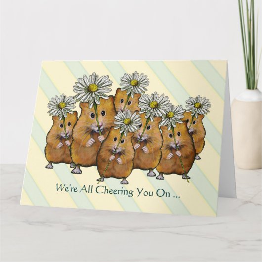 Wij allen juichen u toe, Kanker van de Strijd, Kaart (Voorkant)