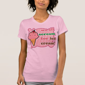 Wij allen schreeuwen om ijskap-T-shirt (vrouwen) T-shirt
