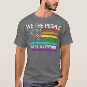 Wij als mensen bedoelen iedereen LGB Gay Pride T-shirt