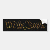 Wij als mensen - bumpersticker (Voorkant)