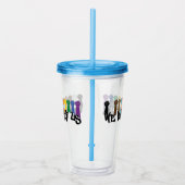 Wij Beschermen Ons Acryl Drinkbeker (Rechts)