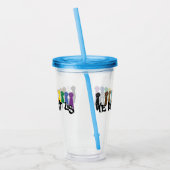 Wij Beschermen Ons Acryl Drinkbeker (Links)