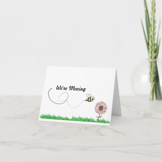 Wij bewegen de Bij van de Honing Aankondiging (Voorkant)