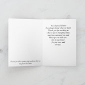 Wij bidden voor u, pastoor bedankkaart (Binnen)