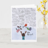 Wij blijven kaart (Gele Bloem)