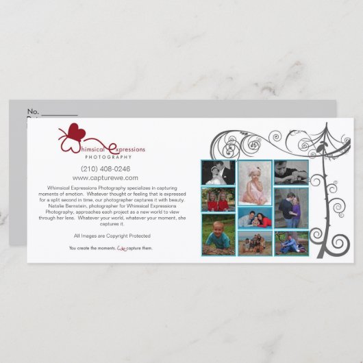 wij cadeaukaarten (Voorkant / Achterkant)