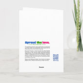 Wij danken u met heel ons hart bedankkaart (Achterkant)