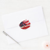 Wij danken u ronde sticker (Envelop)