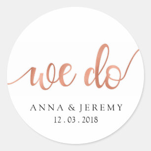 Wij danken u Roos gouden bruiloft Sticker
