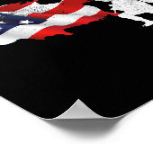 Wij danken u voor de herdenkingsdag van het leger poster (Hoek)