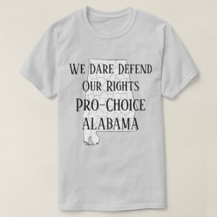 Wij Dare verdedigen onze rechten T-shirt