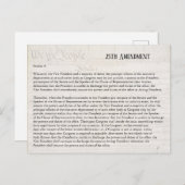 Wij, de 25e wijziging van de Grondwet, verzetten o Briefkaart (Voorkant / Achterkant)