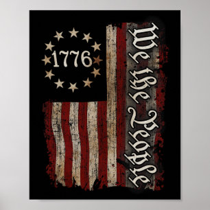 Wij, de Amerikaans-Amerikaanse geschiedenis 1776 O Poster