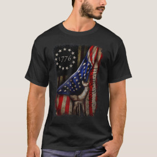 Wij, de Amerikaans-Amerikaanse geschiedenis 1776 O T-shirt