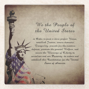 Wij, de Amerikaans-Amerikaanse geschiedenis Glazen Onderzetter