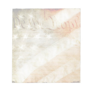 Wij de Amerikaanse vlag Notitieblok