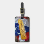 Wij de Amerikaanse vlag van de mensen Bagagelabel (Voorkant verticaal)