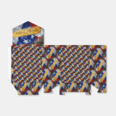 Wij de Amerikaanse vlag van de mensen Bedankdoosjes (Uitgevouwen)