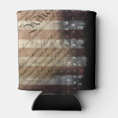 WIJ DE  AMERIKAANSE VLAG VAN DE MENSEN BLIKJESKOELER (Achterkant)