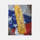Wij de Amerikaanse vlag van de mensen Fleece Deken (Voorkant)