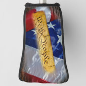 Wij de Amerikaanse vlag van de mensen Golfheadcover (Draai 90)