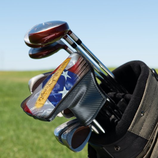 Wij de Amerikaanse vlag van de mensen Golfheadcover (Insitu)