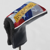Wij de Amerikaanse vlag van de mensen Golfheadcover (3/4 voorkant)