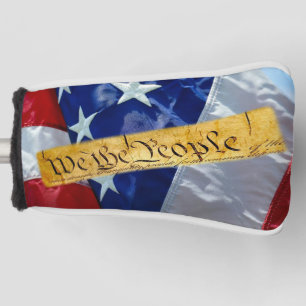 Wij de Amerikaanse vlag van de mensen Golfheadcover