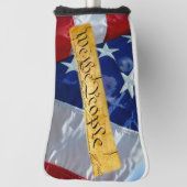Wij de Amerikaanse vlag van de mensen Golfheadcover (Draai 90)