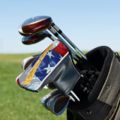 Wij de Amerikaanse vlag van de mensen Golfheadcover (Insitu)