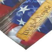Wij de Amerikaanse vlag van de mensen Korte Tafelloper (Hoek)