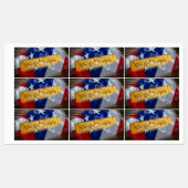 Wij de Amerikaanse vlag van de mensen Labels (Vel)