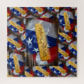 Wij de Amerikaanse vlag van de mensen Legpuzzel (Verticaal)