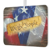 Wij de Amerikaanse vlag van de mensen Luchtverfrisser (Links)