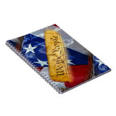 Wij de Amerikaanse vlag van de mensen Notitieboek (Rechterzijde)