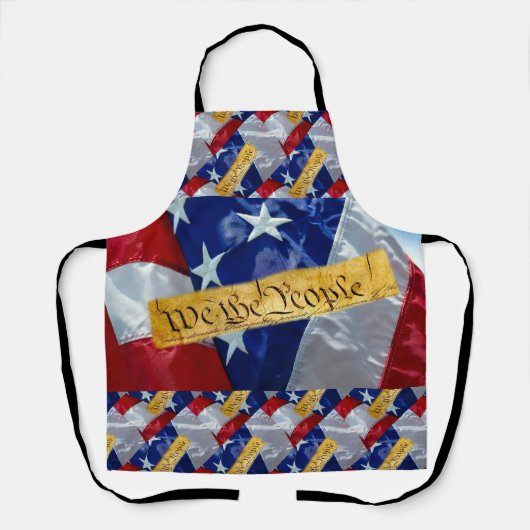 Wij de Amerikaanse vlag van de mensen Schort (Voorkant)