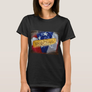 Wij de Amerikaanse vlag van de mensen T-shirt