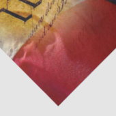 Wij de Amerikaanse vlag van de mensen Tissuepapier (Detail)