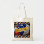 Wij de Amerikaanse vlag van de mensen Tote Bag (Voorkant)