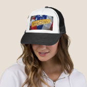 Wij de Amerikaanse vlag van de mensen Trucker Pet (In situ)