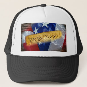 Wij de Amerikaanse vlag van de mensen Trucker Pet