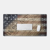 Wij, de  Amerikaanse vlag van het volk Bureaumat (Keyboard & Muis)