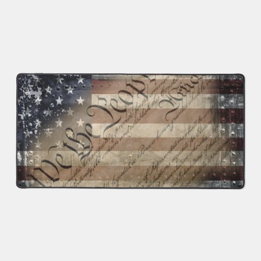 Wij, de  Amerikaanse vlag van het volk Bureaumat (Voorkant)